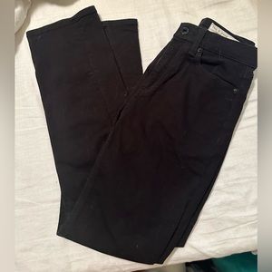 Rag & bone high rise crop cigarette straight leg jeans